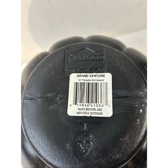 Grand venture black pumpkin 10” USA 1997 Vintage - Picture 4 of 4